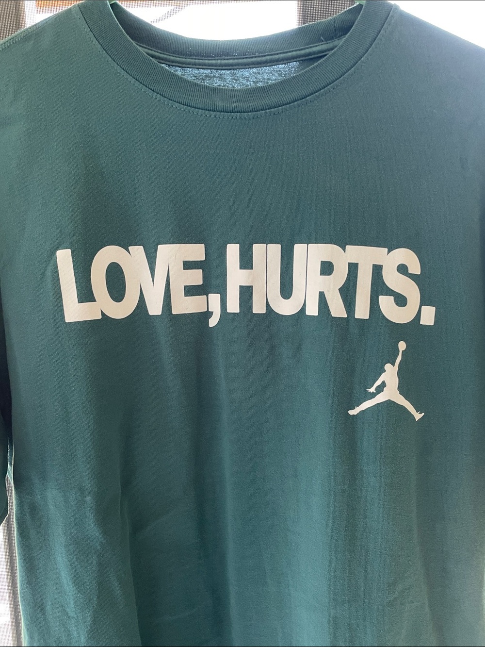 Like New Jordan hoops Jalen Hurts LOVE, HURTS. T (M)